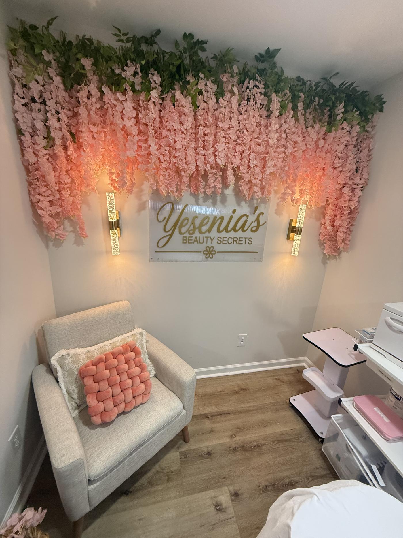Yesenia's Beauty Secrets treatment suite in Sanford, NC